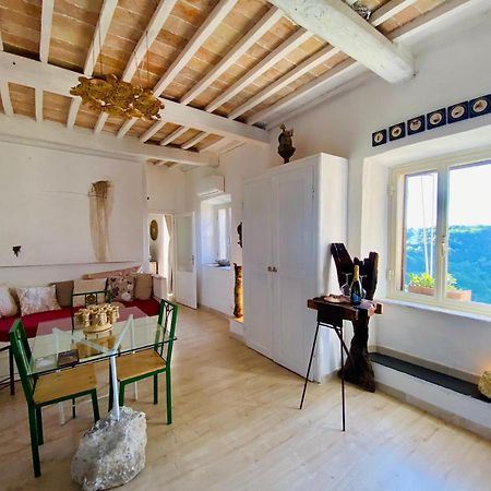 Apartmán La Sorpresa Sul Bastione With Panoramic Balcony Pitigliano Exteriér fotografie