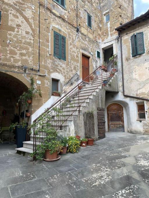 Apartmán La Sorpresa Sul Bastione With Panoramic Balcony Pitigliano Exteriér fotografie