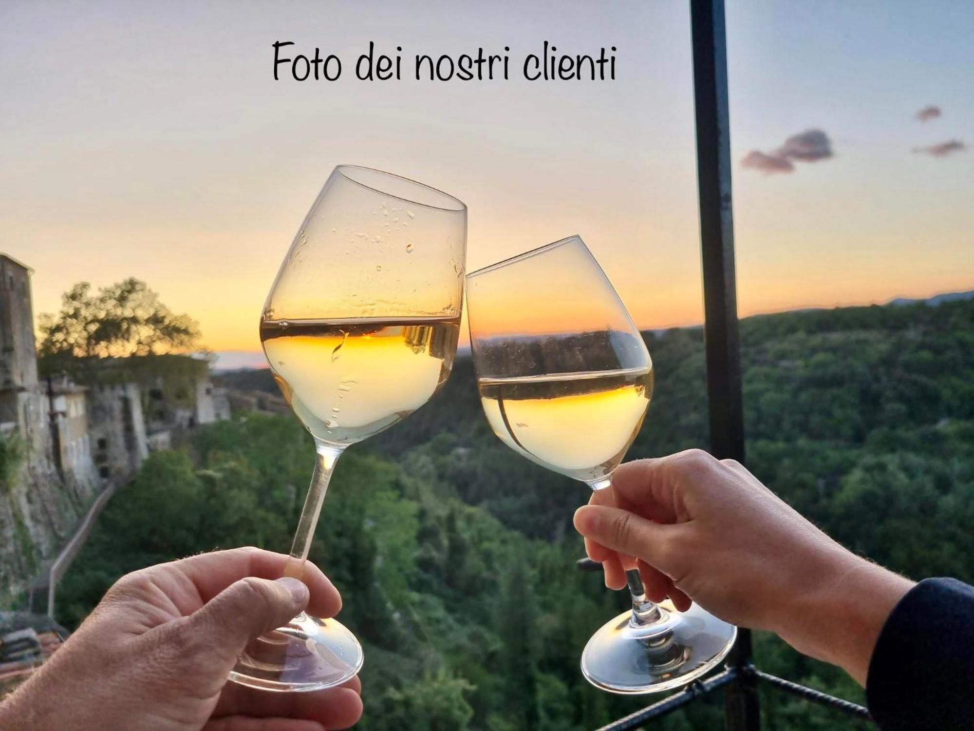 Apartmán La Sorpresa Sul Bastione With Panoramic Balcony Pitigliano Exteriér fotografie