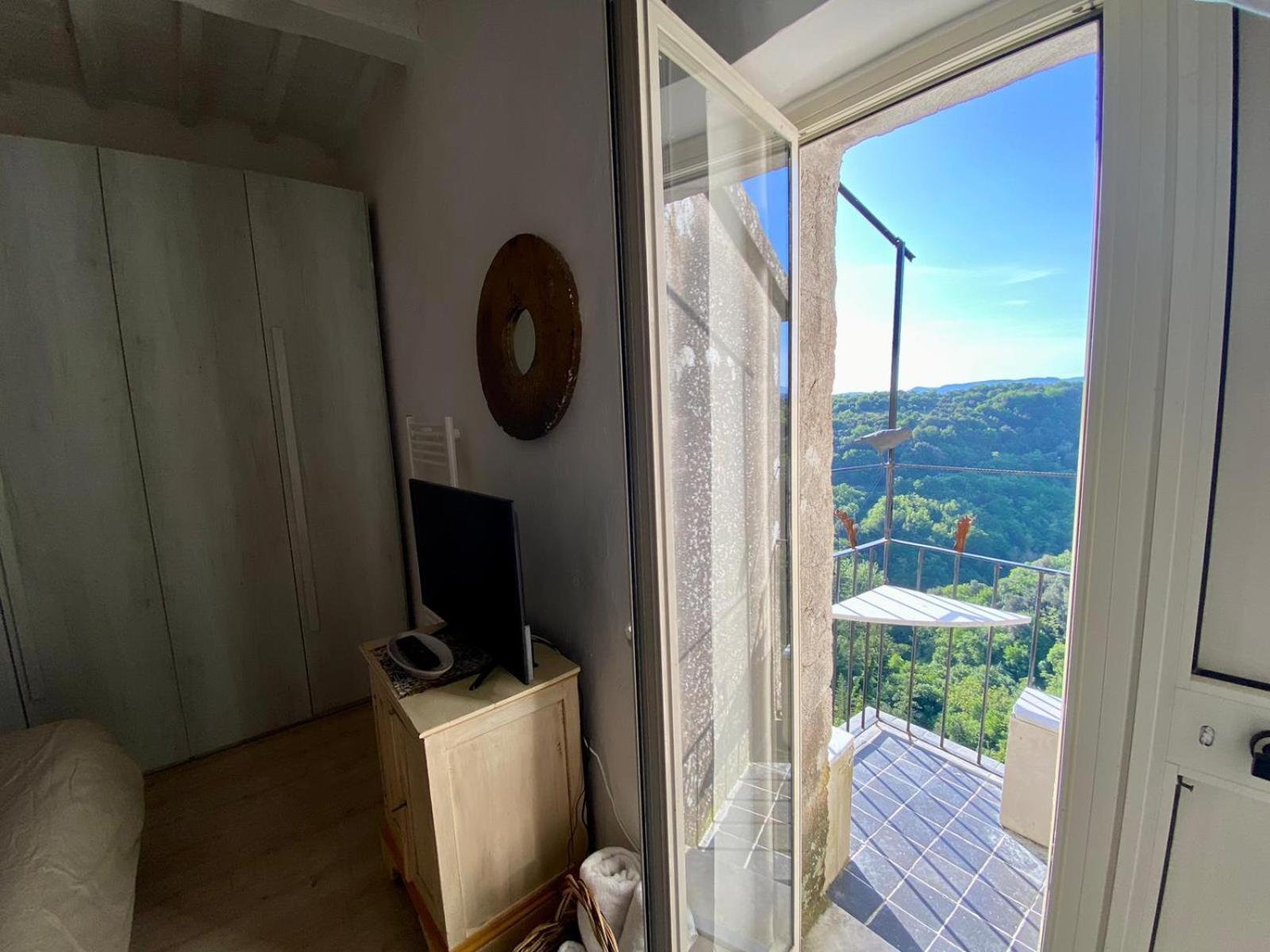 Apartmán La Sorpresa Sul Bastione With Panoramic Balcony Pitigliano Exteriér fotografie