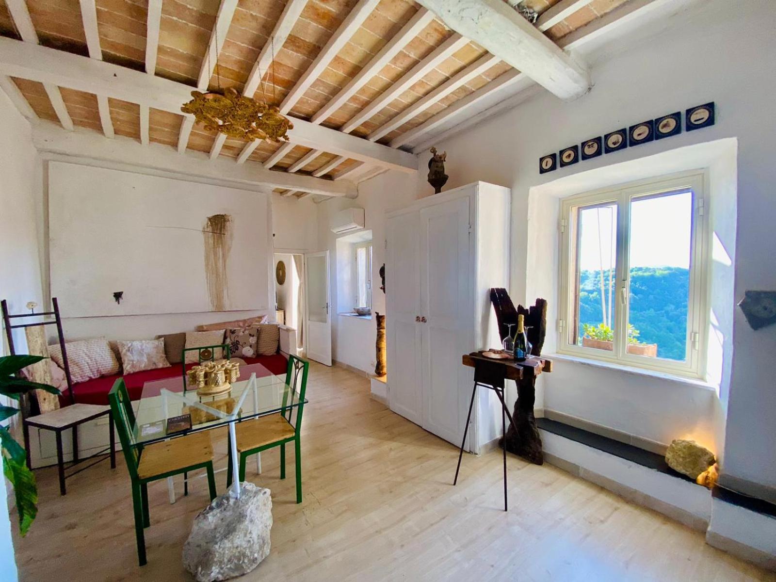 Apartmán La Sorpresa Sul Bastione With Panoramic Balcony Pitigliano Exteriér fotografie