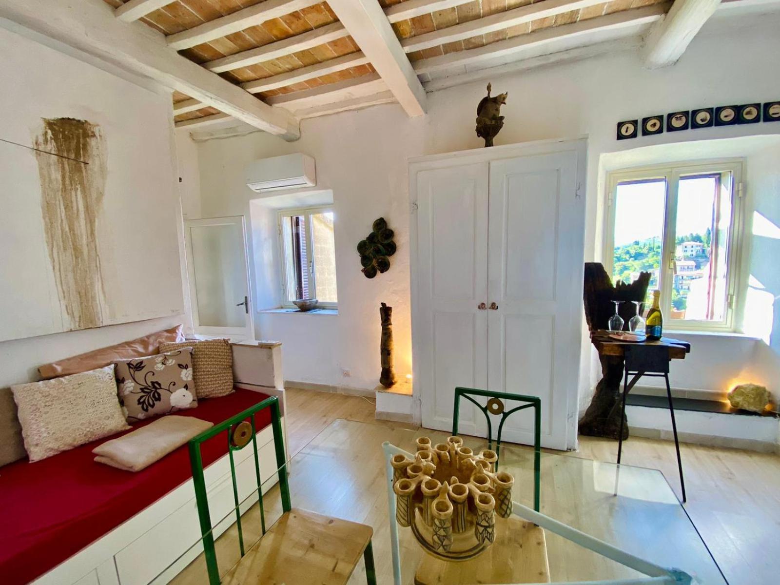 Apartmán La Sorpresa Sul Bastione With Panoramic Balcony Pitigliano Exteriér fotografie